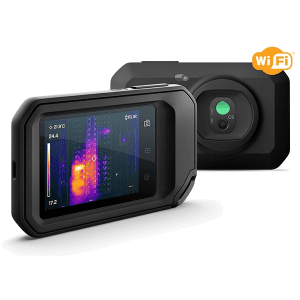 Câmera Térmica Wi-Fi 5MP c/ Lanterna LED – FLIR C5